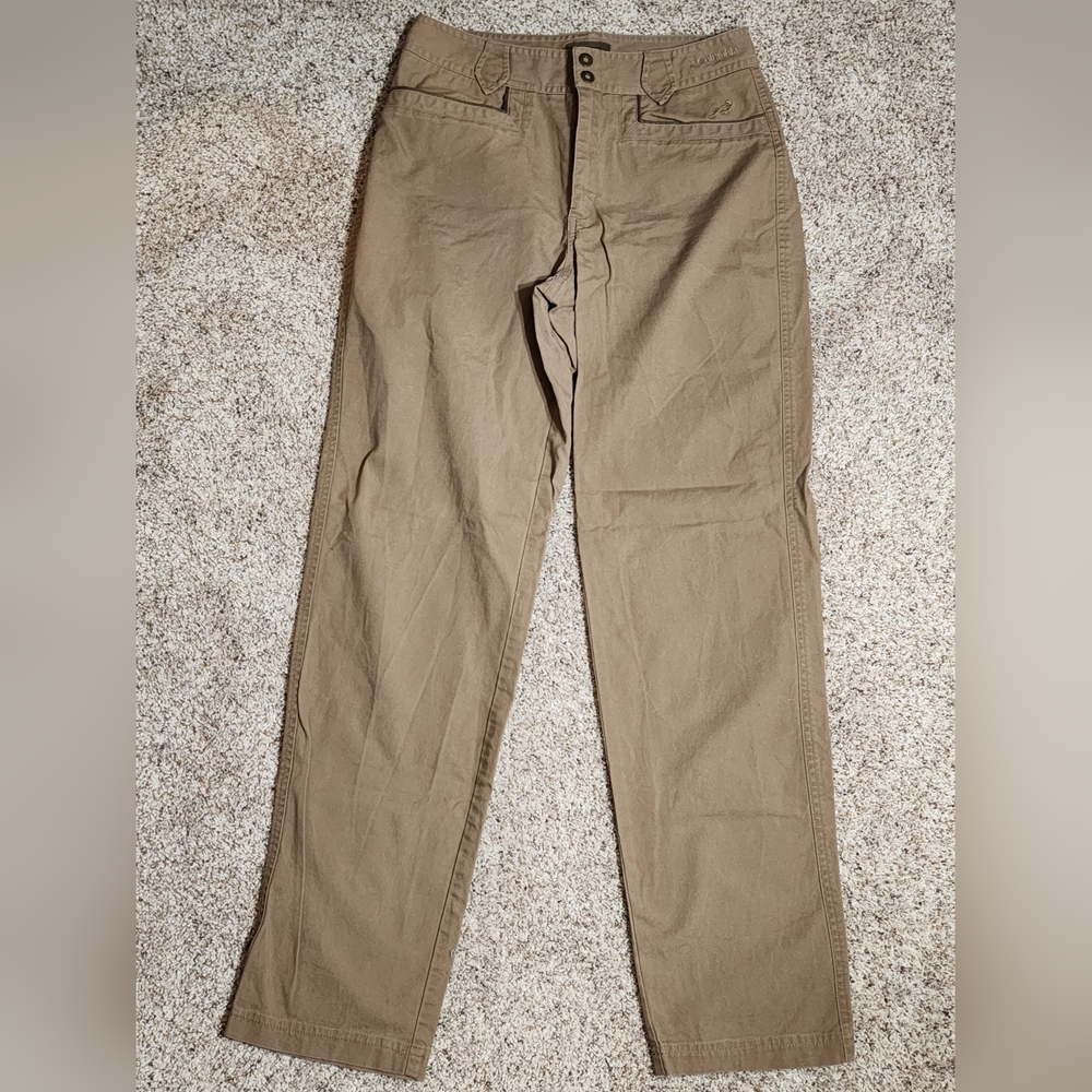 Columbia RIVER RESORT straight leg canvas pants Sz 8